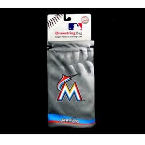 MLB Florida Marlins Sunglass Bag Retro Logo New Miami